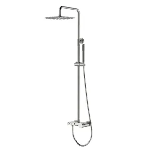 Душевая стойка Boheme Stick Diamond 128-NB никель брашированный